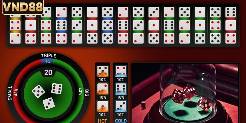 Quy định tính điểm khi cược sicbo ở sảnh casino
