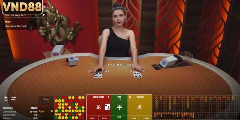Quy tắc chơi game dragon tiger tại VND88 chi tiết