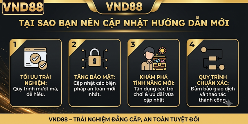 Lý do nên cập nhật hướng dẫn mới